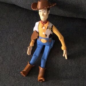 Cowboy Action Figure with Brown Hat and Boots.Toy Story woody